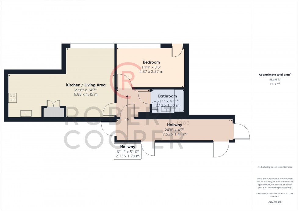 Floorplan for Northolt Road, Harrow