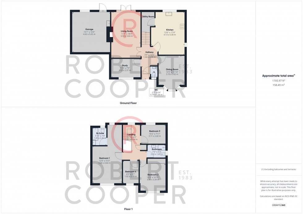 Floorplan for Holm Grove, Hillingdon