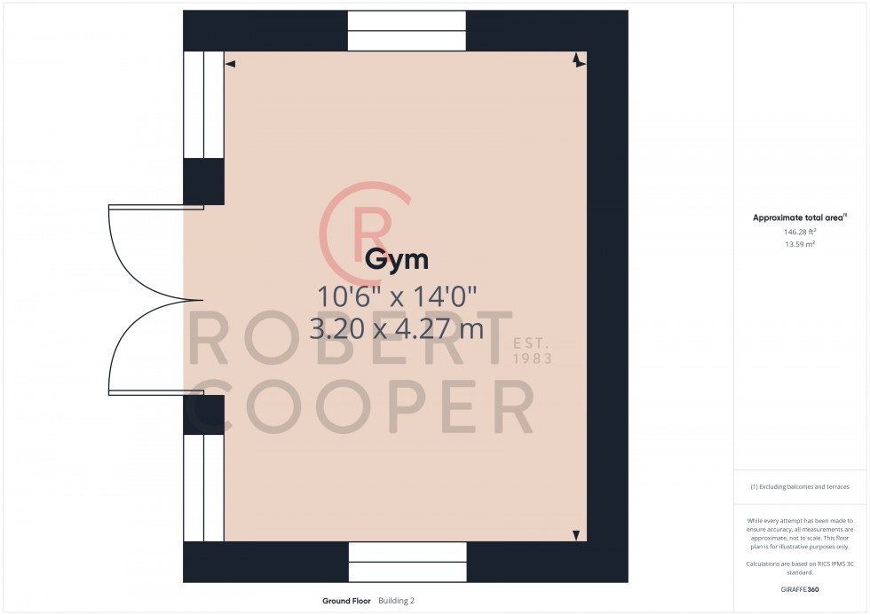 Floorplan for East Towers, Pinner