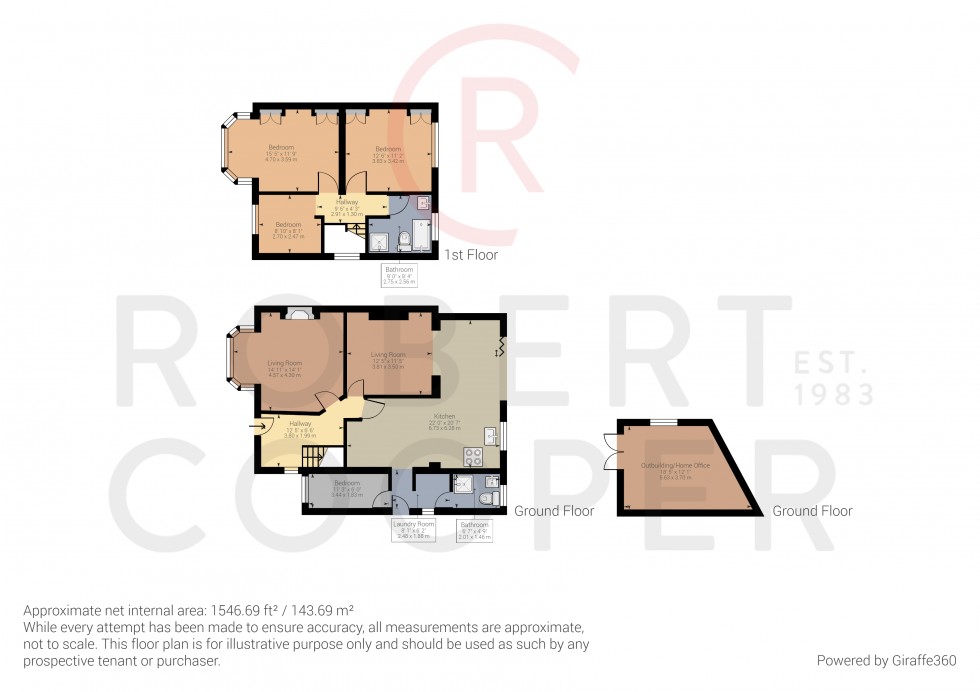 Floorplan for North View, Eastcote