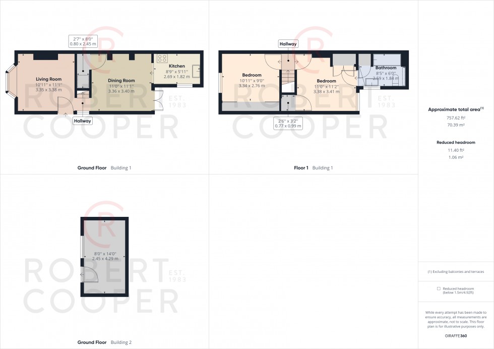 Floorplan for Mill End, Rickmansworth