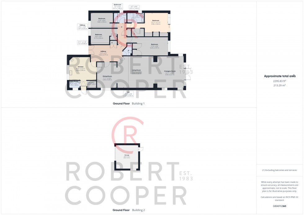 Floorplan for The Drive, Ickenham