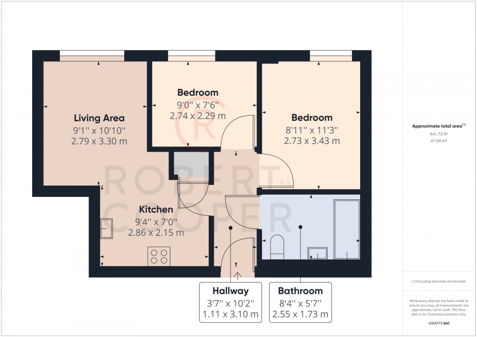 Floorplan for Field End Road, Ruislip