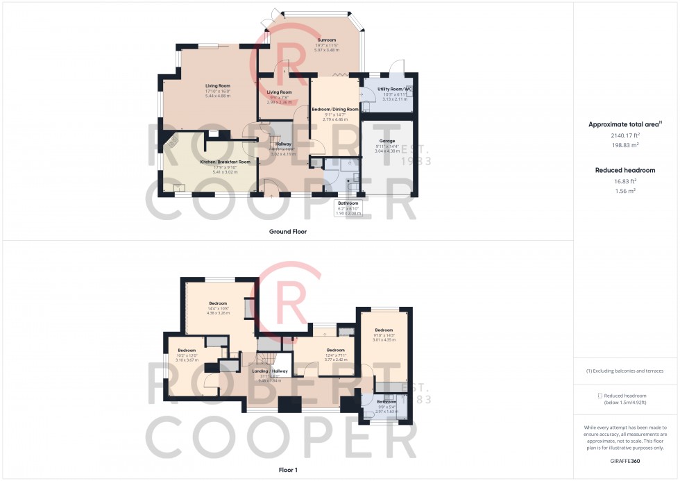 Floorplan for Highfield Close, Northwood, Middlesex