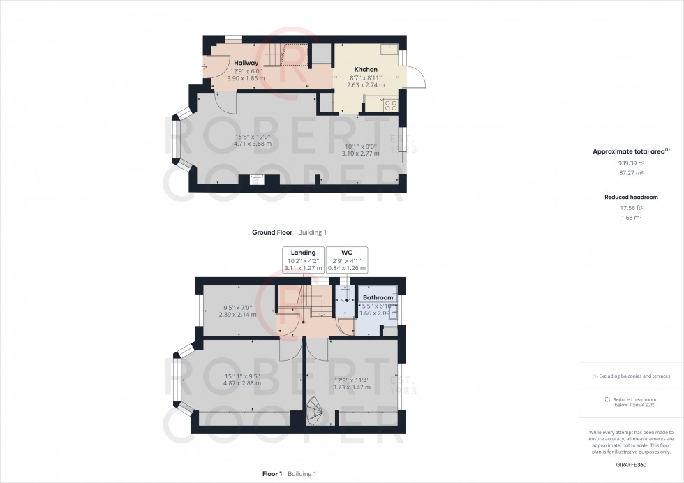 Floorplan for West Mead, Ruislip