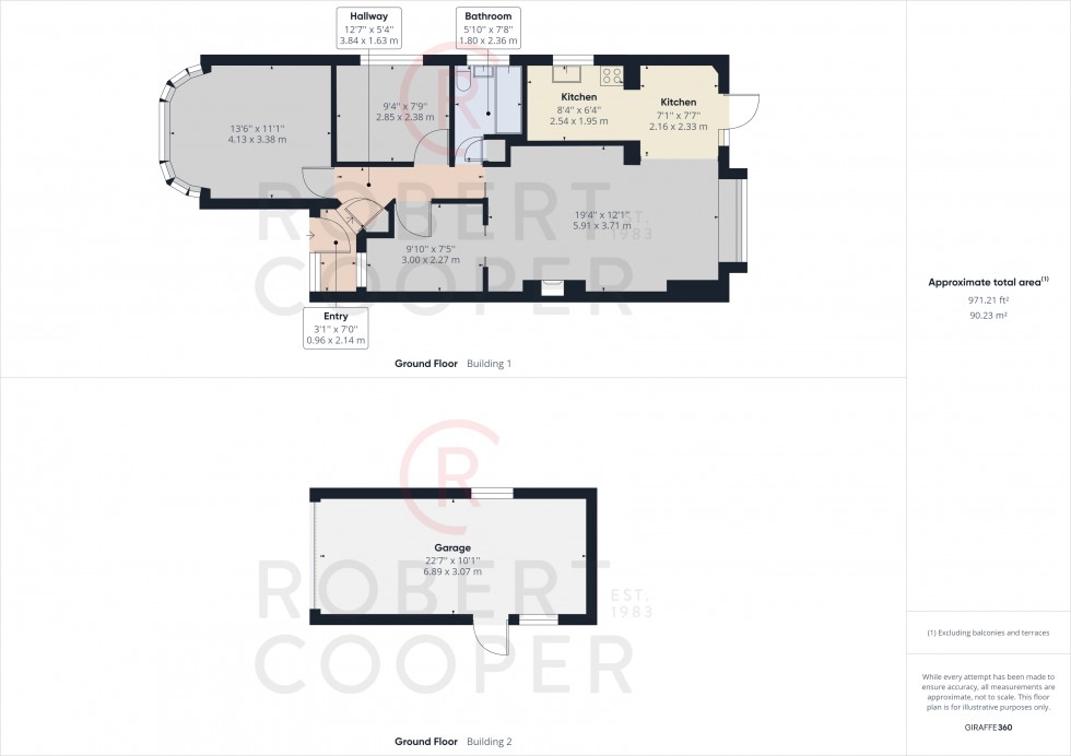 Floorplan for Whitby Road, Ruislip