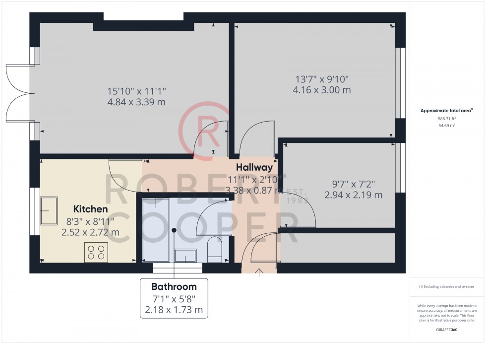 Floorplan for Primrose Gardens, South Ruislip