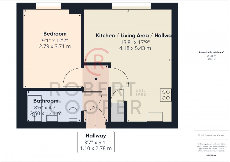 Floorplan for Field End Road, Ruislip