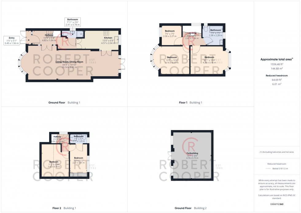 Floorplan for Diamond Road, Ruislip, Middlesex