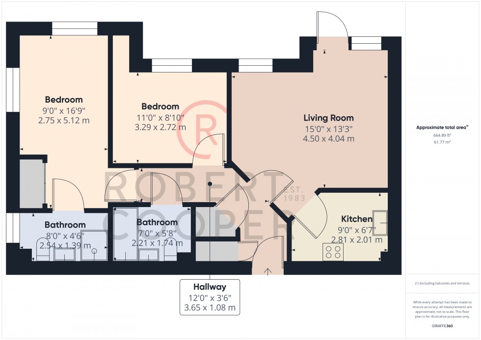 Floorplan for Tilbury Close, Hatch End, Harrow