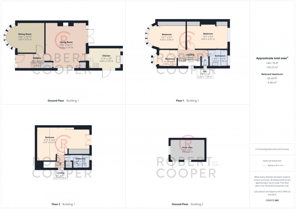 Floorplan for Yeading Avenue, Harrow