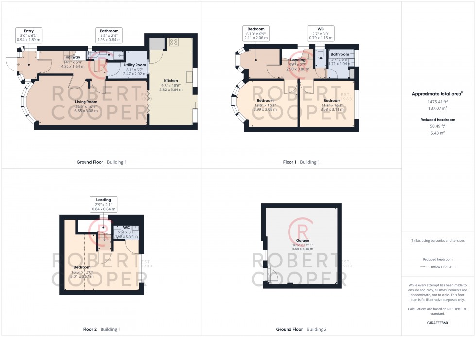 Floorplan for Carr Road, Northolt, Middlesex