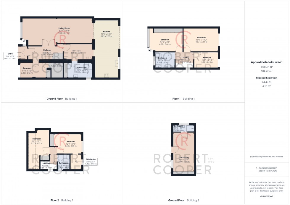 Floorplan for Cannonbury Avenue, Pinner, Middlesex