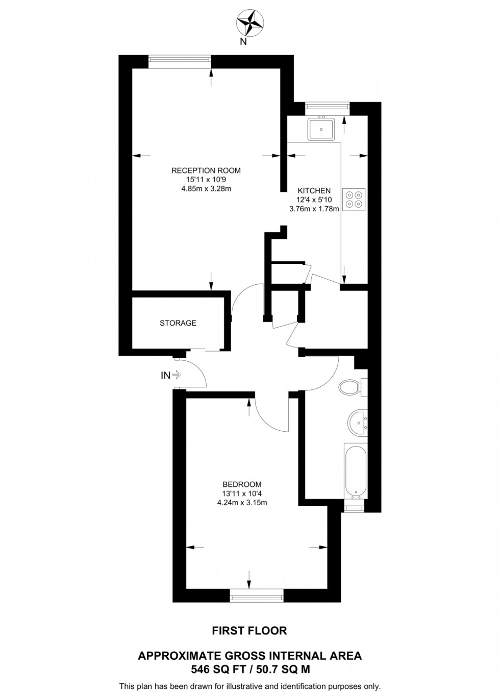 Floorplan for Prospect Close, Eastcote