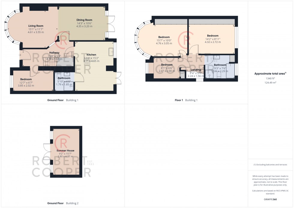 Floorplan for Abbotsbury Gardens, Eastcote