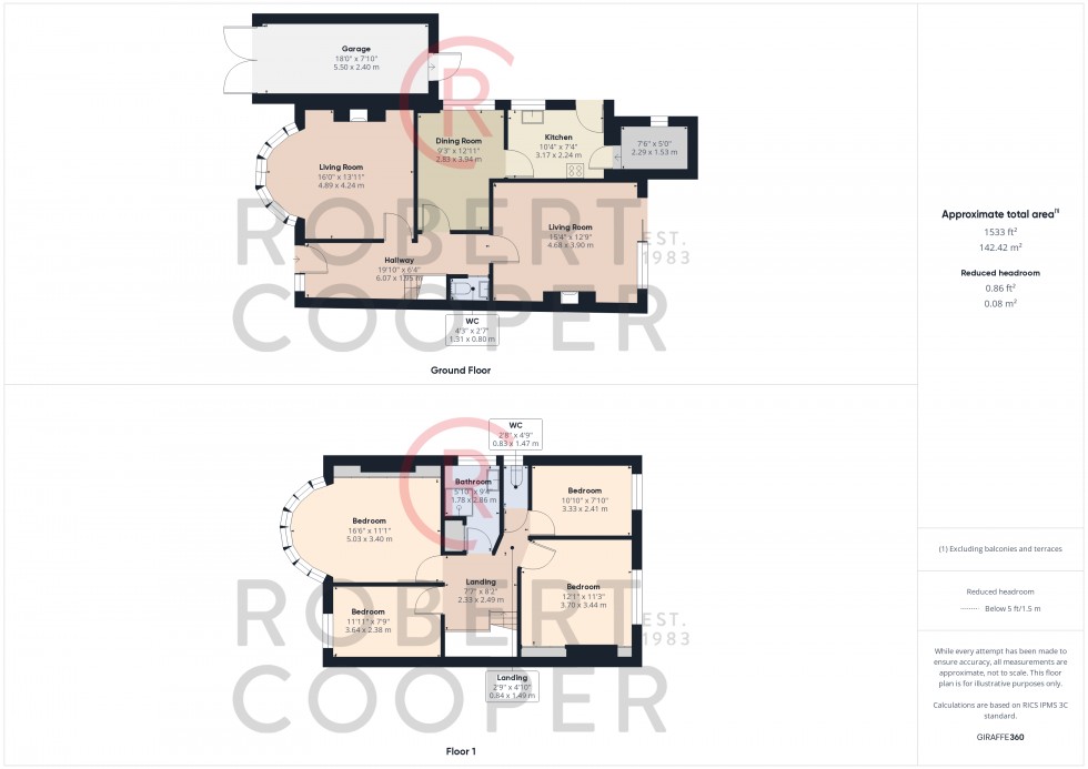 Floorplan for Abbotsbury Gardens, Eastcote, Middlesex