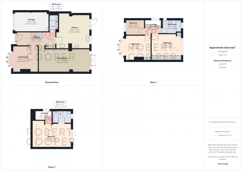 Floorplan for Eastcote, Ruislip