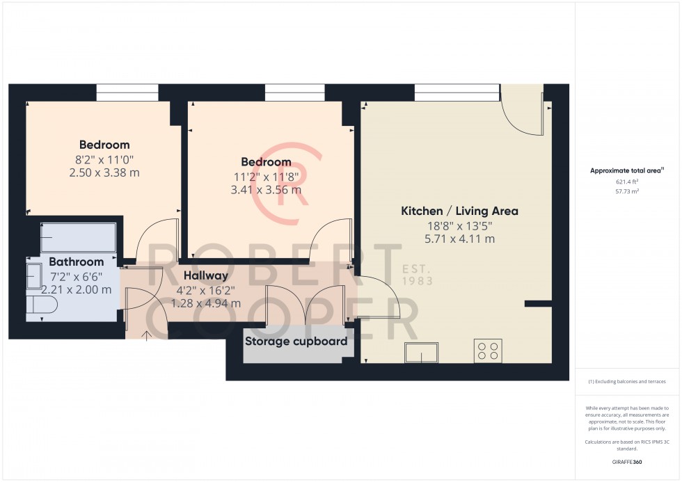 Floorplan for Lyon Road, Harrow, Middlesex