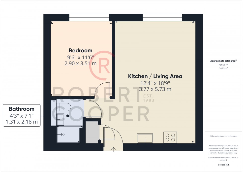 Floorplan for Field End Road, Eastcote, Middlesex