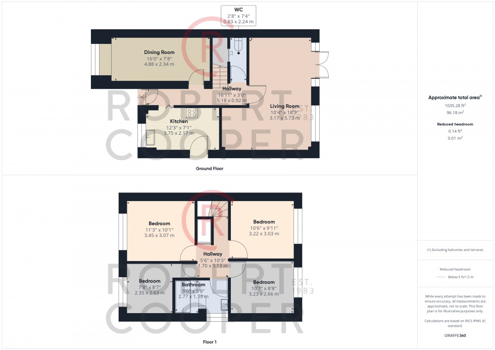 Floorplan for Verwood Road, Harrow