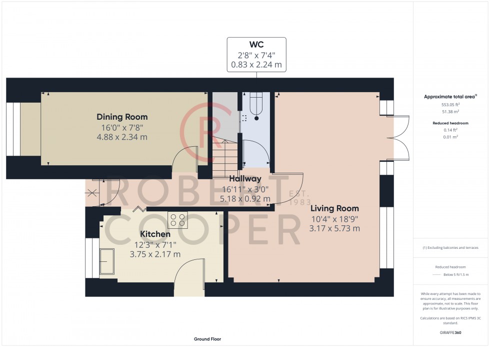 Floorplan for Verwood Road, Harrow