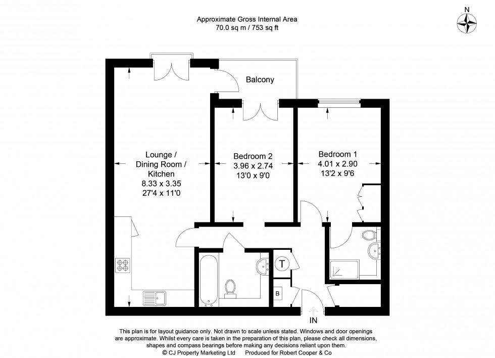 Floorplan for Field End Road, Eastcote