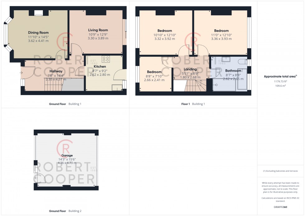 Floorplan for East Mead, Ruislip