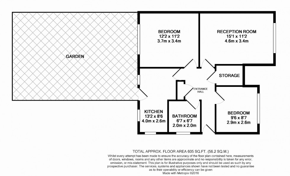 Floorplan for Windsor Close, Northwood Hills, Middlesex