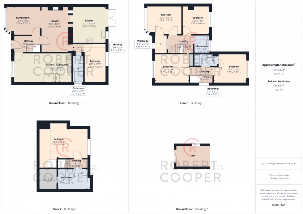 Floorplan for Bridgwater Road, Ruislip