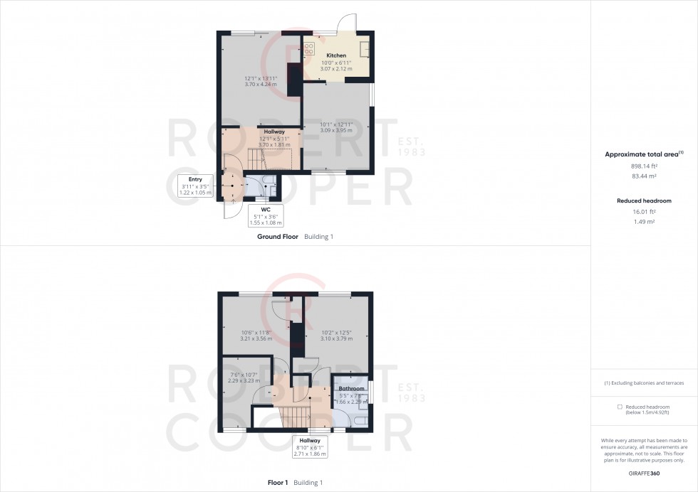 Floorplan for Eastcote Road, Pinner