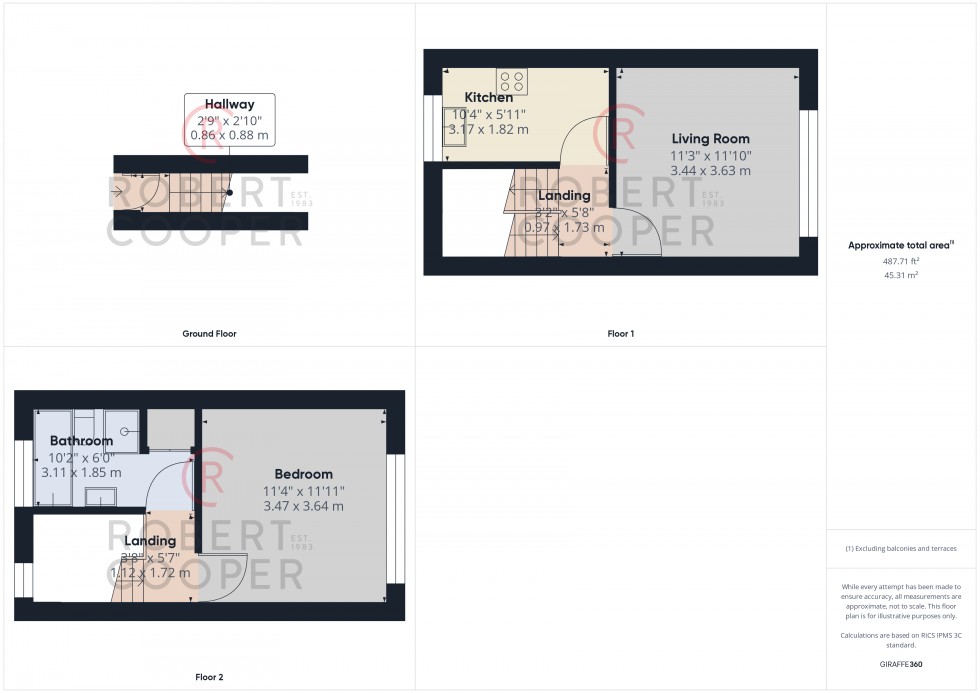 Floorplan for South Ruislip, Ruislip