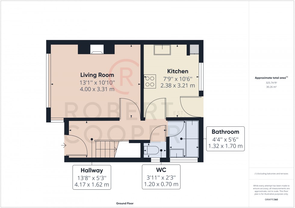 Floorplan for Dudley Drive, Ruislip