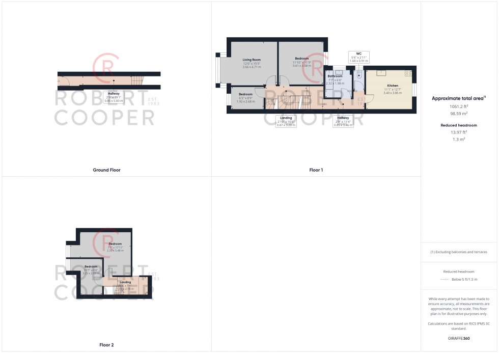 Floorplan for Pinner Road, Harrow, Middlesex