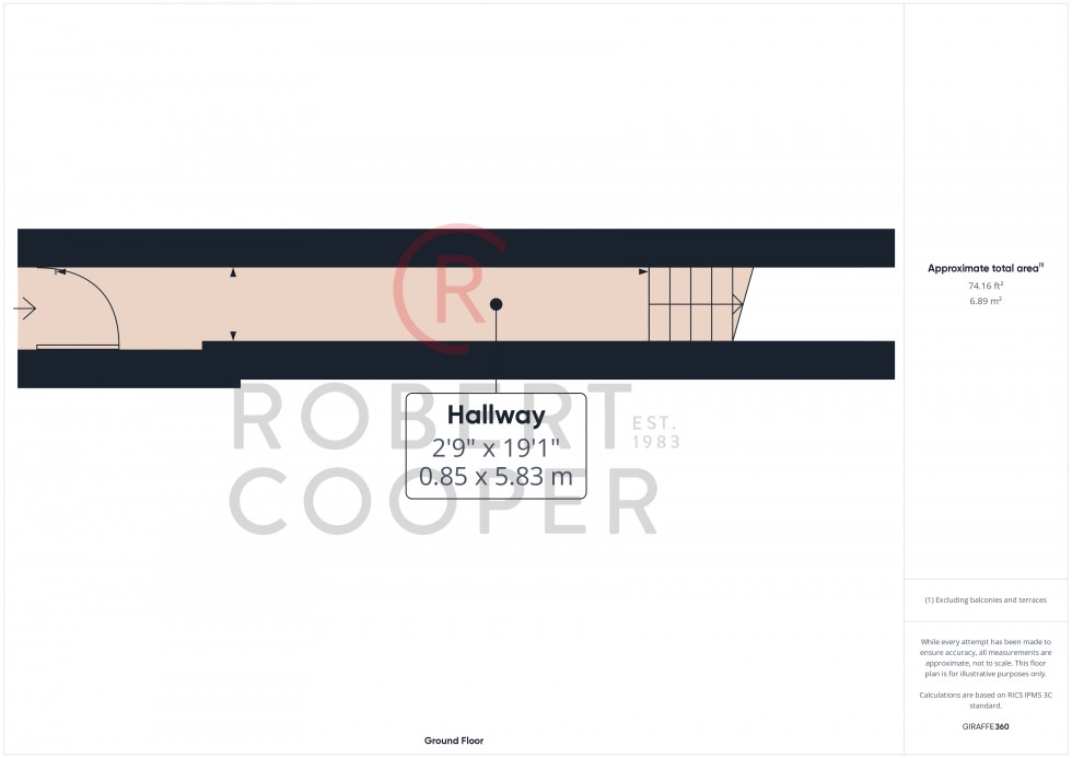 Floorplan for Pinner Road, Harrow, Middlesex