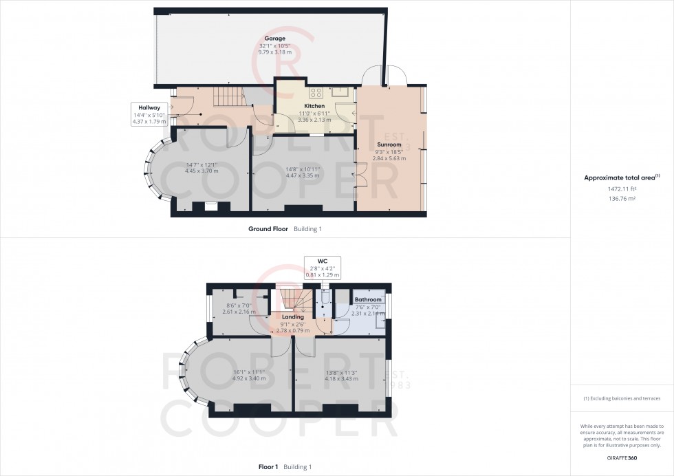 Floorplan for Victoria Road, Ruislip