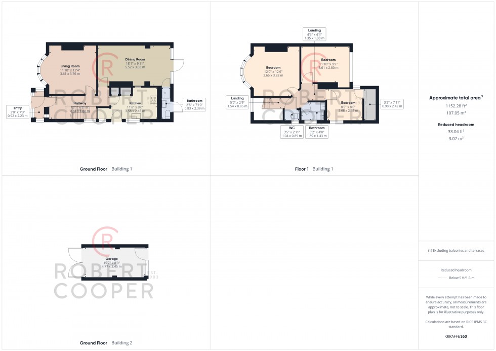 Floorplan for Morford Close, Ruislip