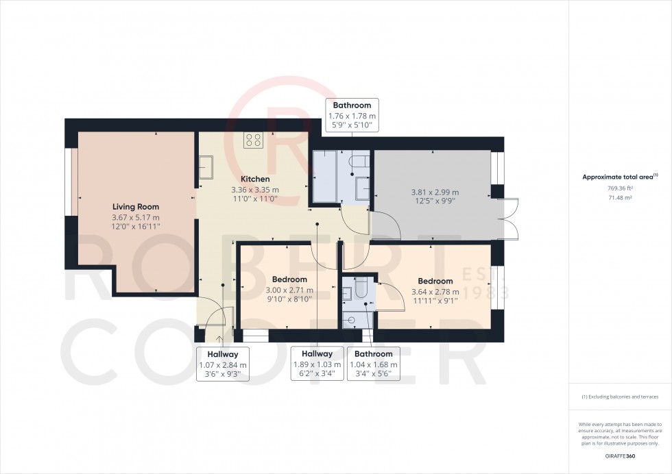 Floorplan for Field End Road, Ruislip