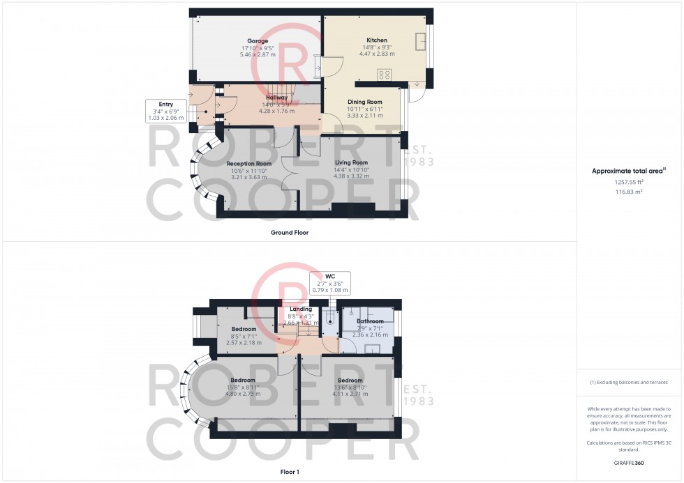 Floorplan for Victoria Road, South Ruislip