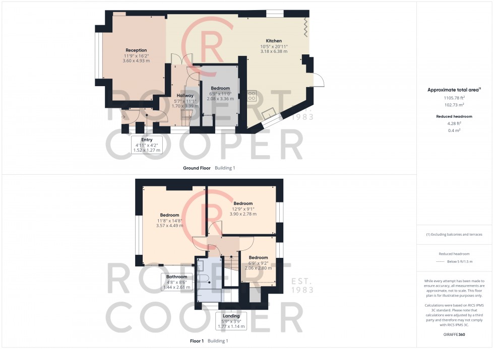 Floorplan for The Fairway, Ruislip